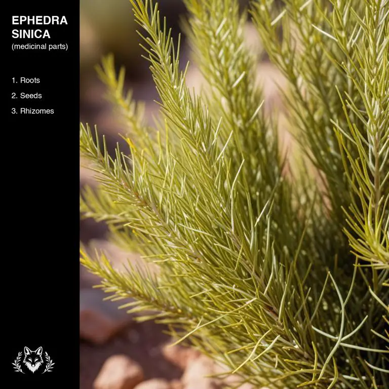 parts of Ephedra sinica