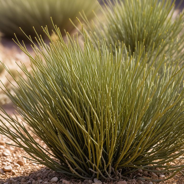 Ephedra sinica plant