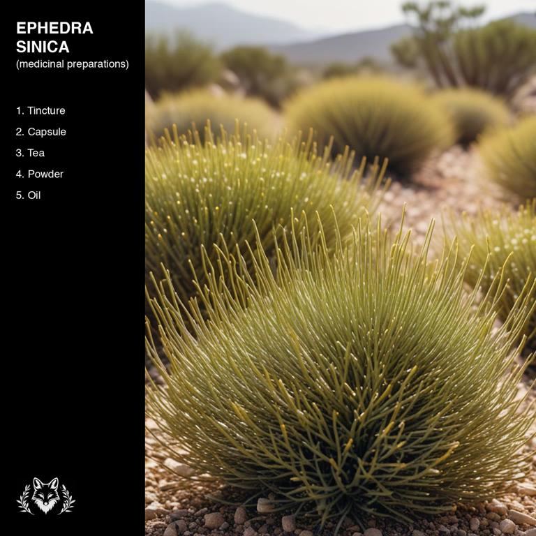 preparations of Ephedra sinica