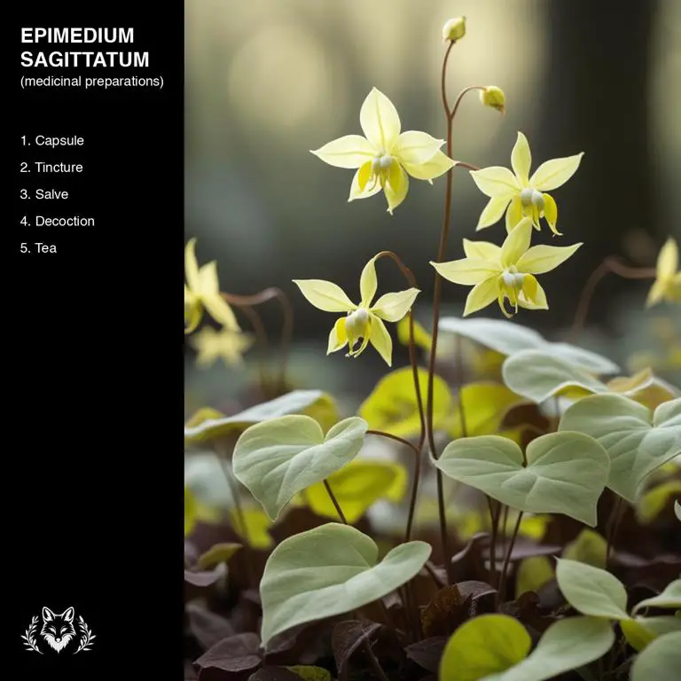 preparations of Epimedium sagittatum