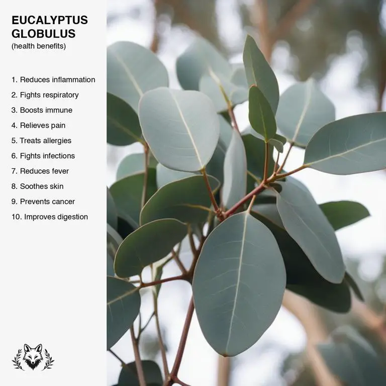 benefits of Eucalyptus globulus