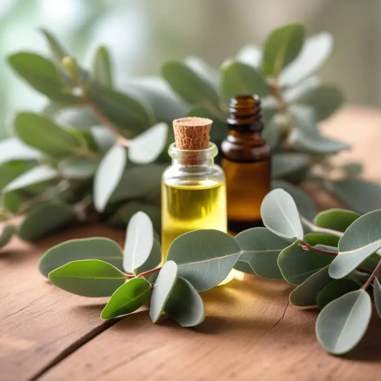 essential oil made with Eucalyptus globulus