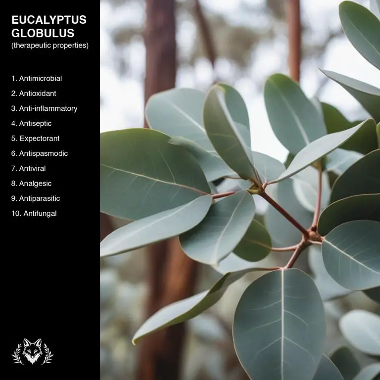 properties of Eucalyptus globulus