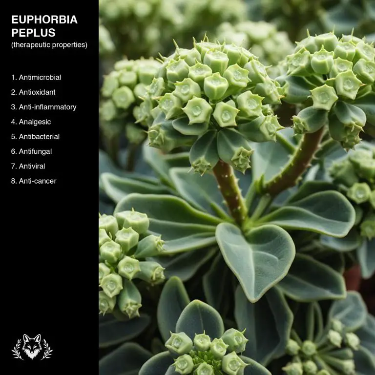 properties of Euphorbia peplus