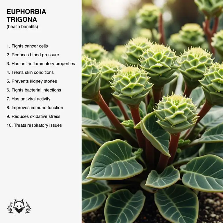 benefits of Euphorbia trigona