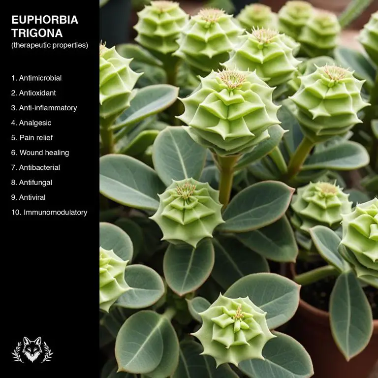 properties of Euphorbia trigona