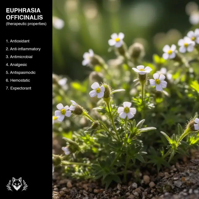 properties of Euphrasia officinalis