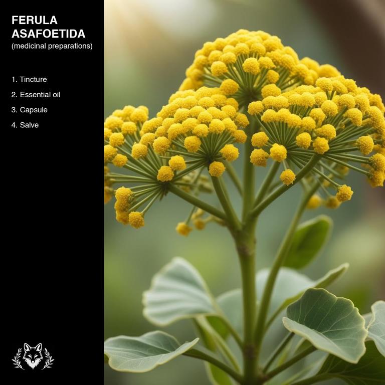 preparations of Ferula asafoetida