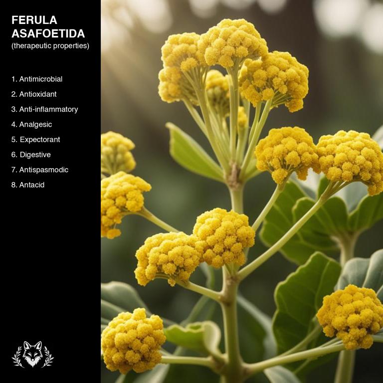 properties of Ferula asafoetida