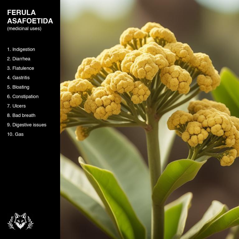 uses of Ferula asafoetida