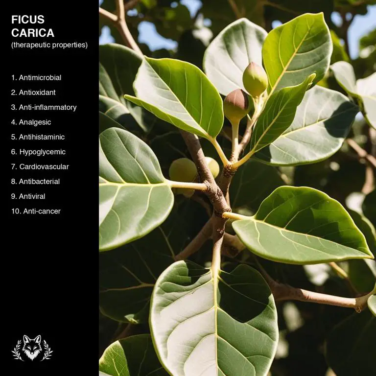 properties of Ficus carica