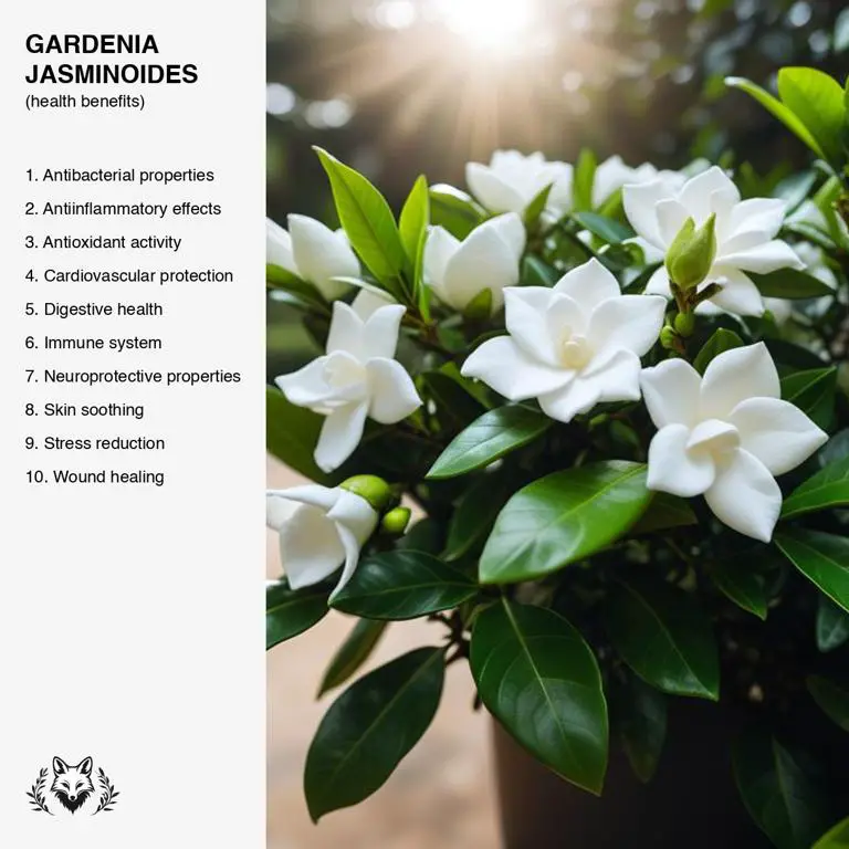 benefits of Gardenia jasminoides