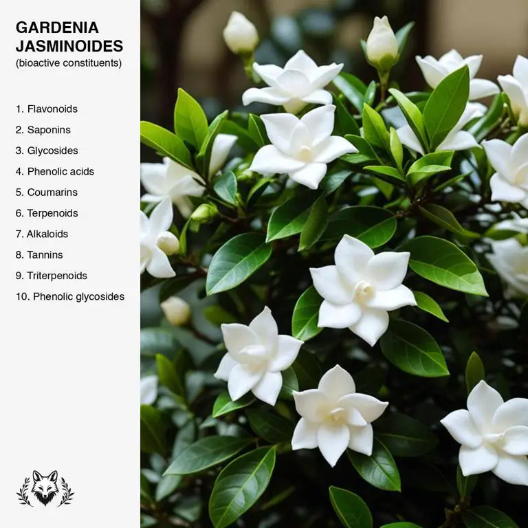 constituents of Gardenia jasminoides