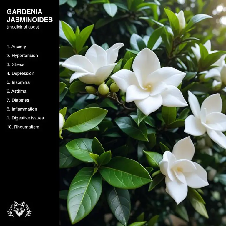 uses of Gardenia jasminoides