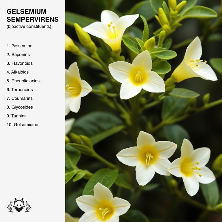 constituents of Gelsemium sempervirens