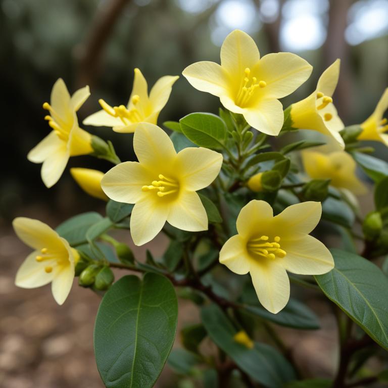 Gelsemium sempervirens plant