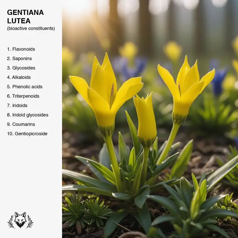 constituents of Gentiana lutea