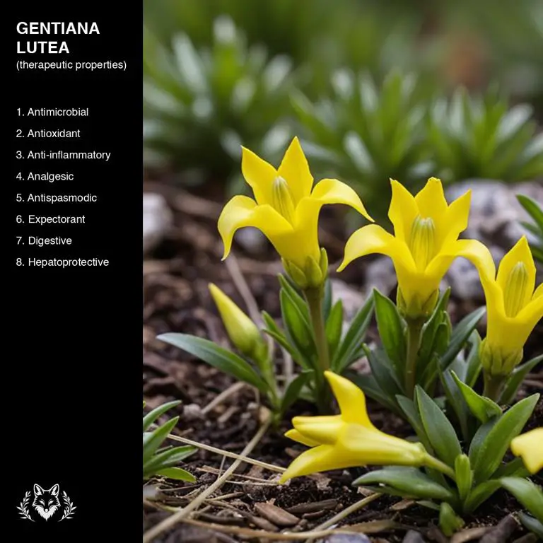 properties of Gentiana lutea