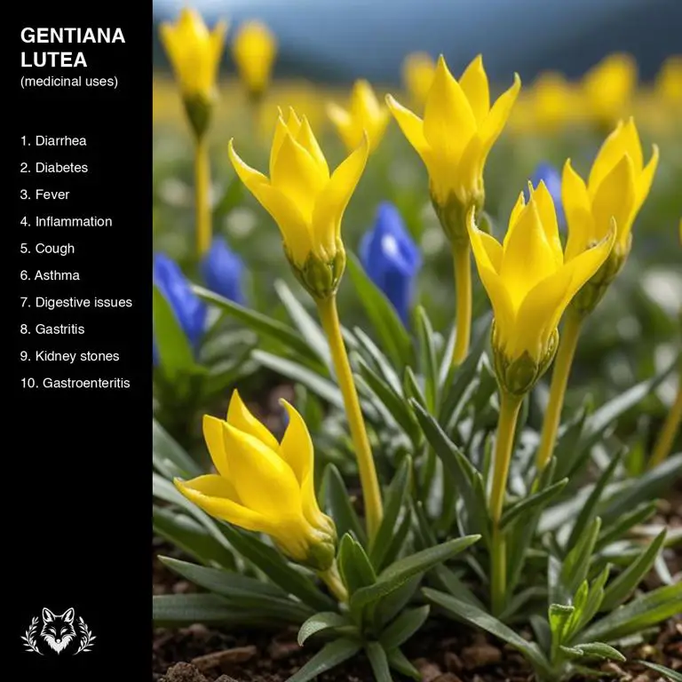 uses of Gentiana lutea