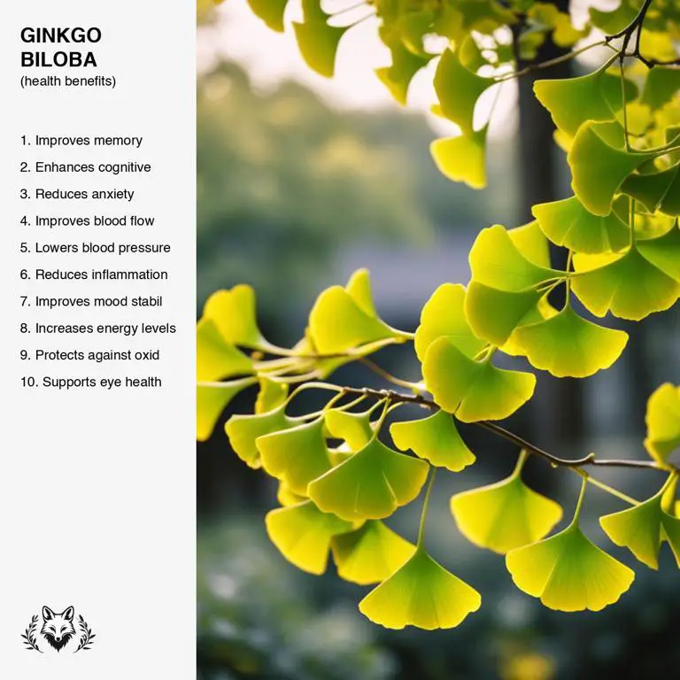 benefits of Ginkgo biloba