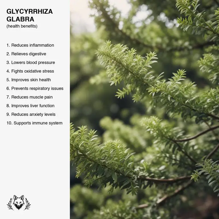 benefits of Glycyrrhiza glabra