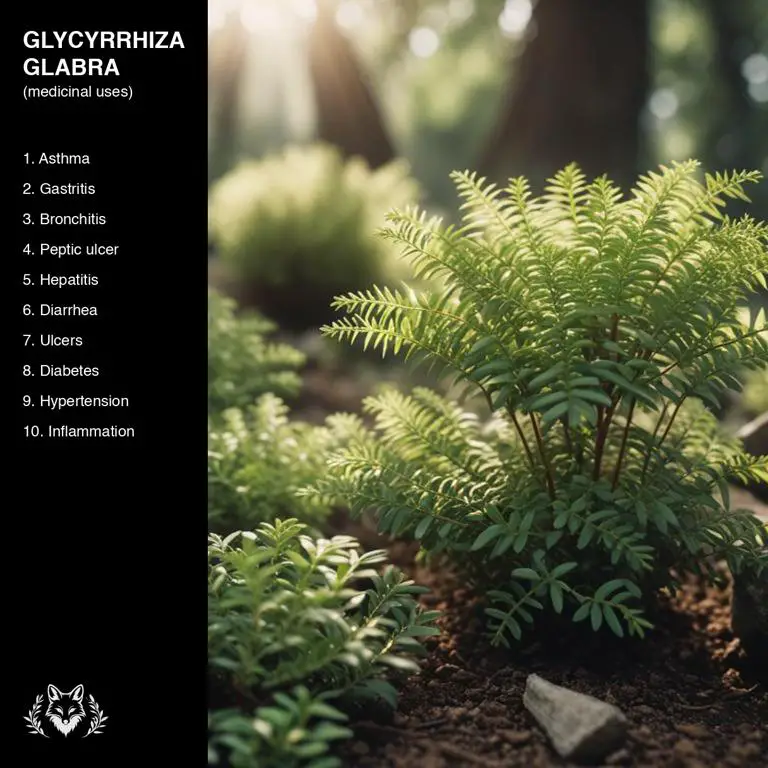 uses of Glycyrrhiza glabra