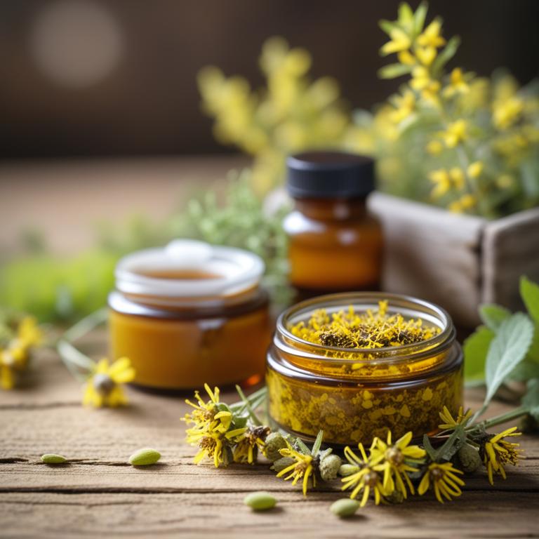 ointment made with Hamamelis virginiana