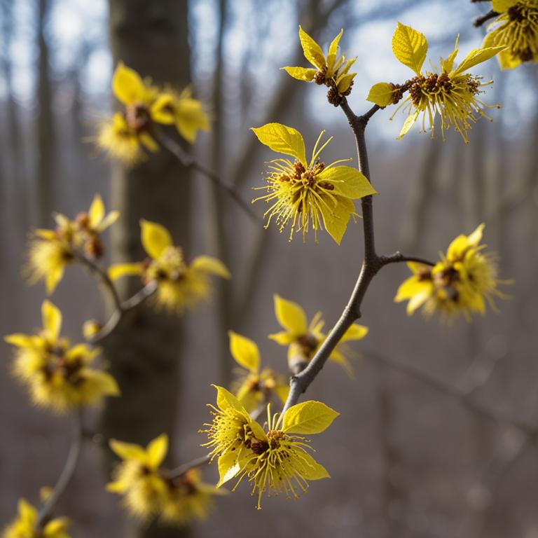 Hamamelis virginiana plant