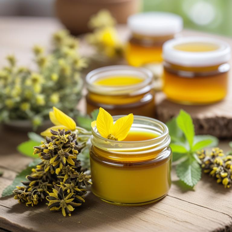 salve made with Hamamelis virginiana