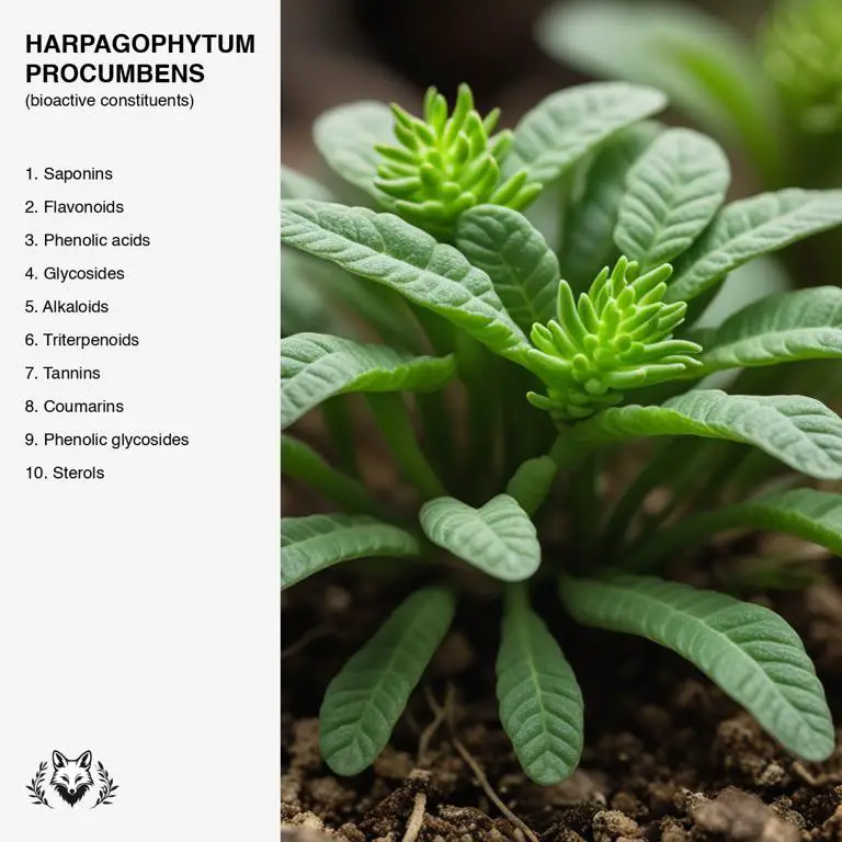 constituents of Harpagophytum procumbens