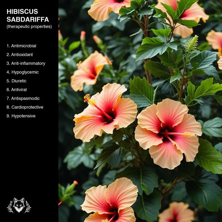 properties of Hibiscus sabdariffa