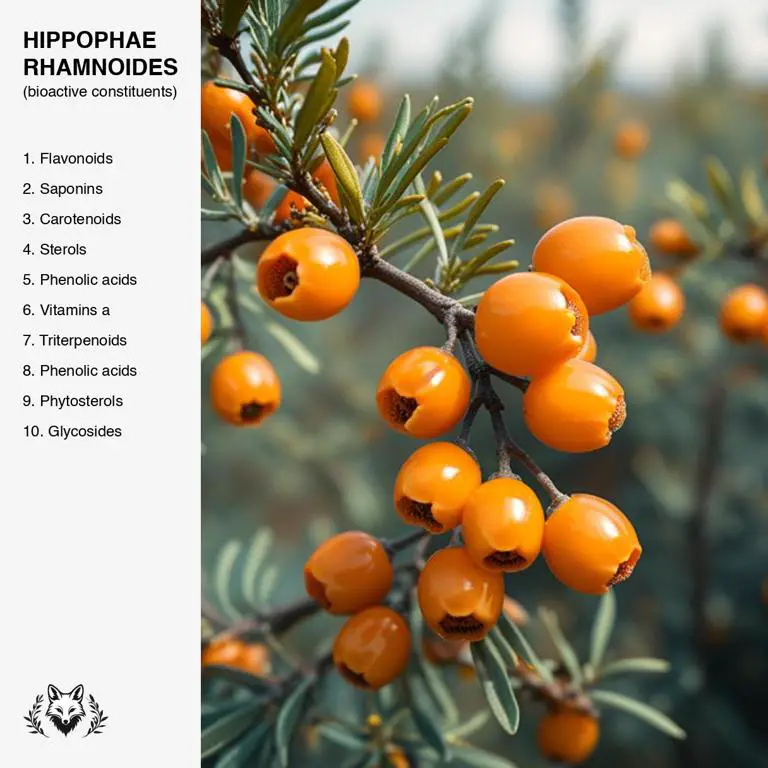 constituents of Hippophae rhamnoides