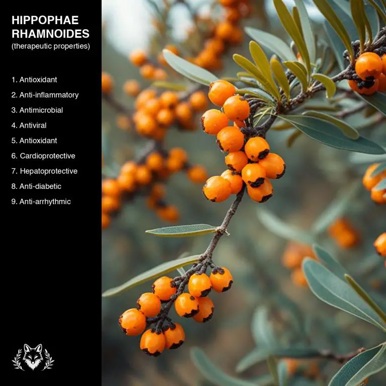 properties of Hippophae rhamnoides