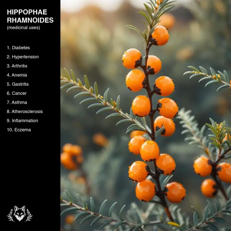 uses of Hippophae rhamnoides