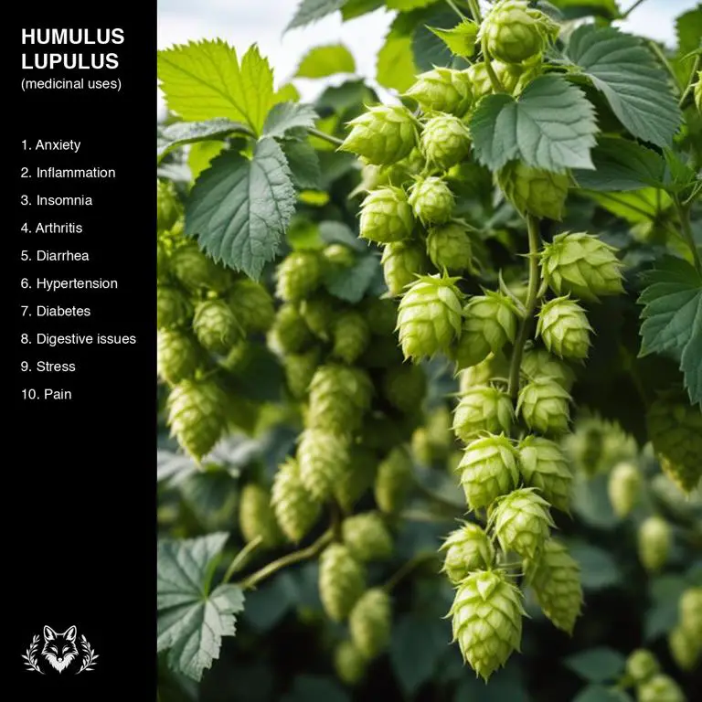 uses of Humulus lupulus