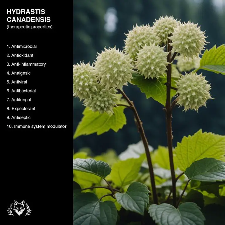 properties of Hydrastis canadensis