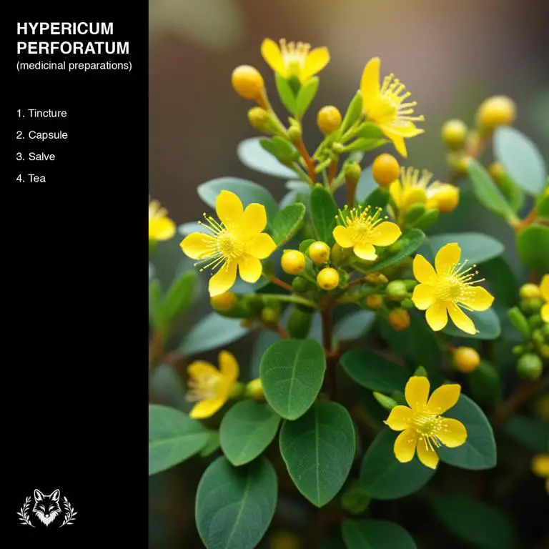 preparations of Hypericum perforatum