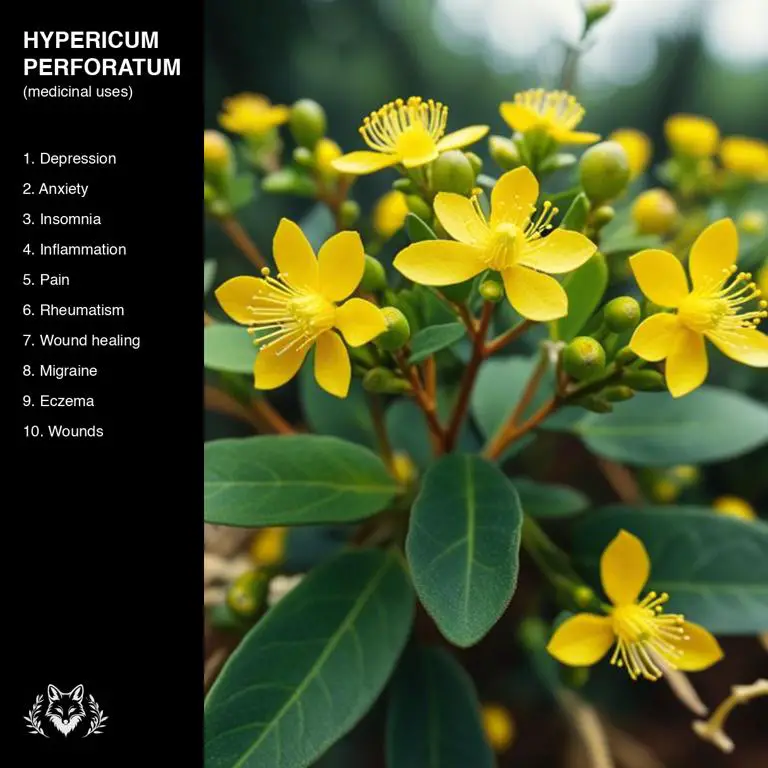 uses of Hypericum perforatum