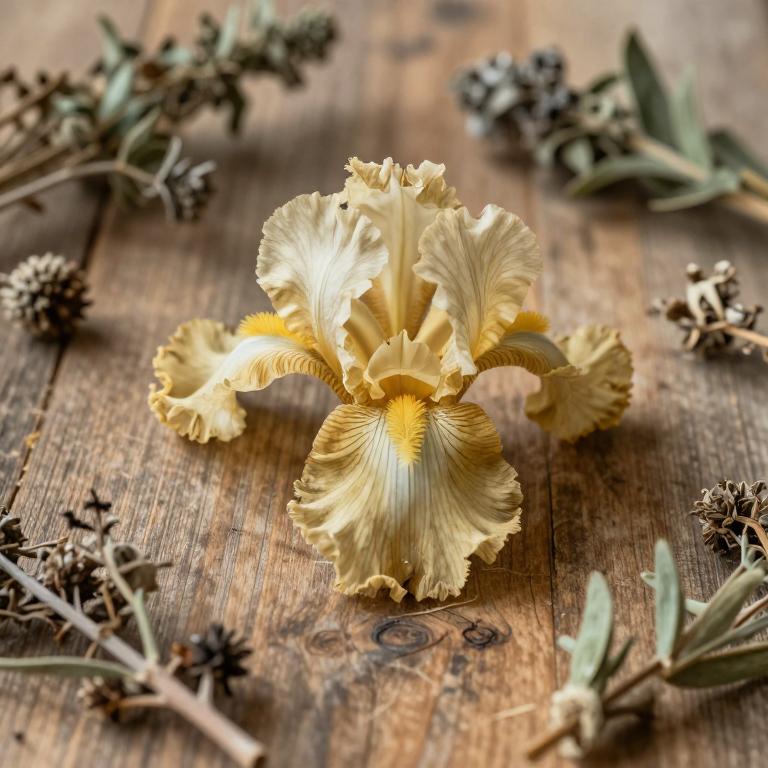Iris lactea f. biglumis