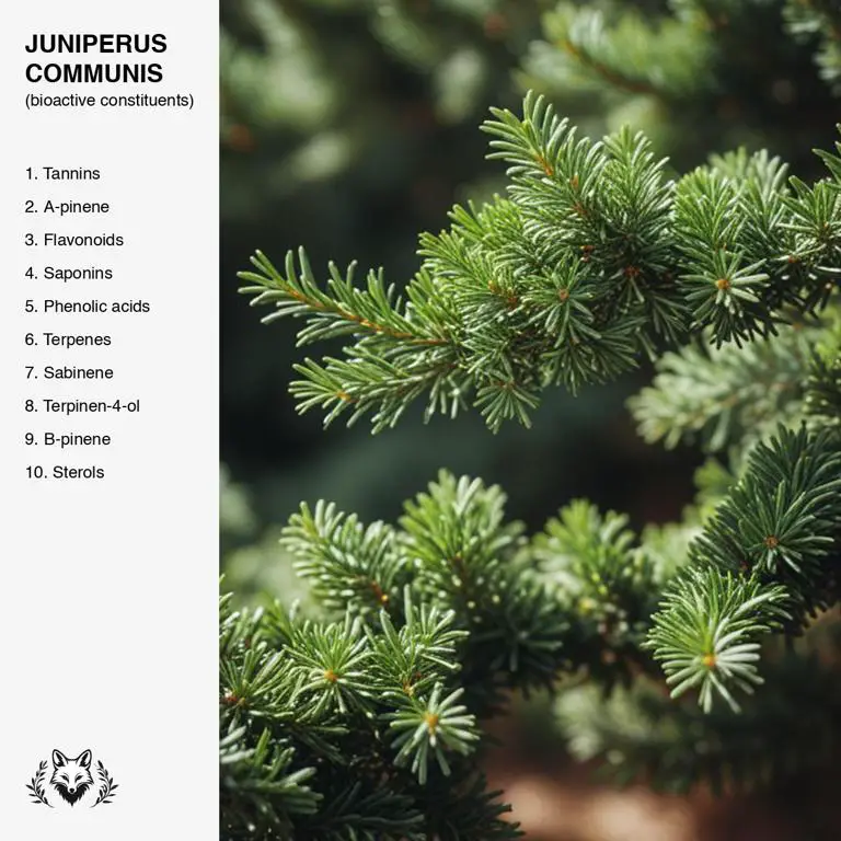 constituents of Juniperus communis