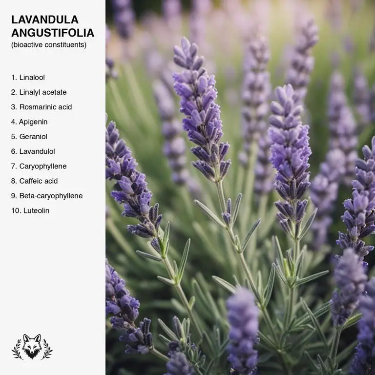 constituents of Lavandula angustifolia