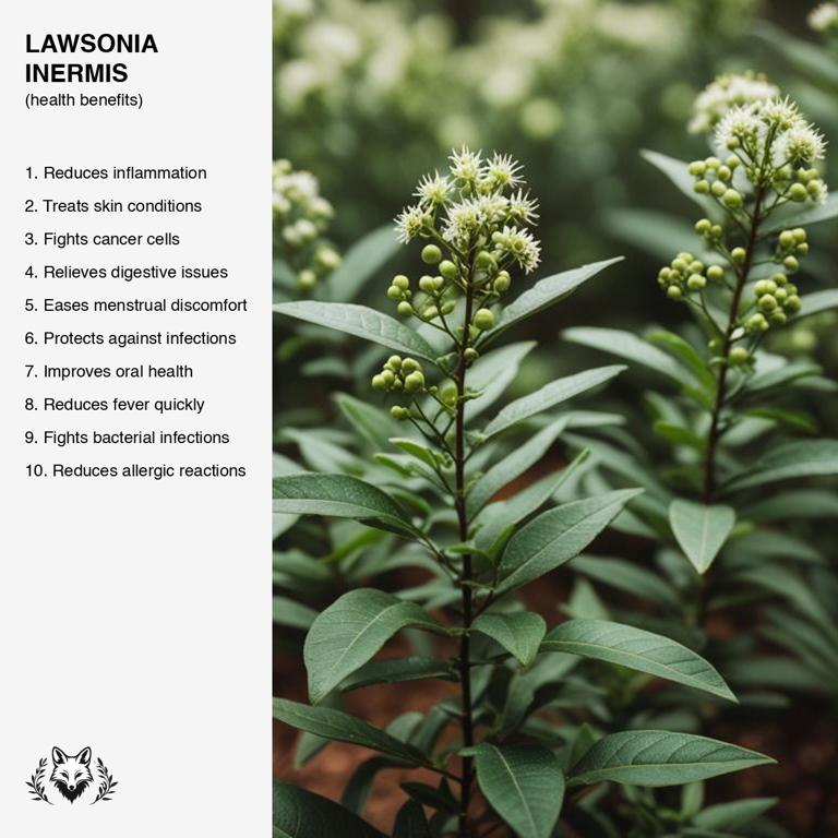 benefits of Lawsonia inermis