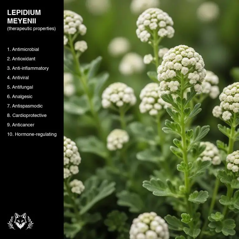 properties of Lepidium meyenii