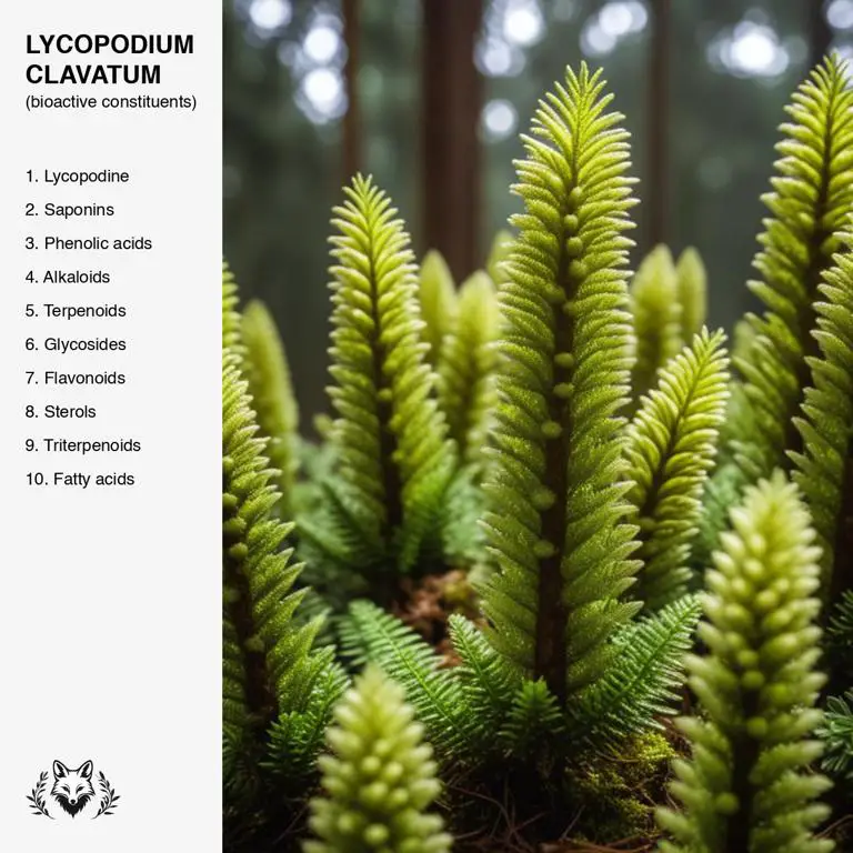 constituents of Lycopodium clavatum