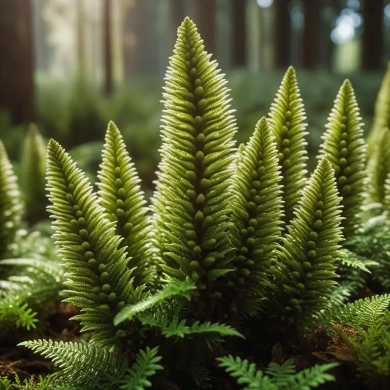 Lycopodium clavatum plant