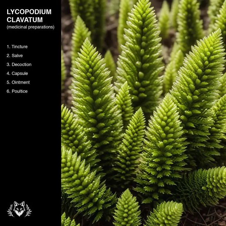 preparations of Lycopodium clavatum