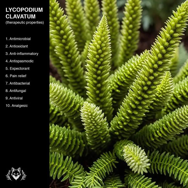 properties of Lycopodium clavatum