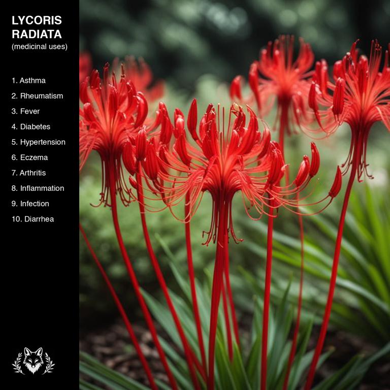 uses of Lycoris radiata