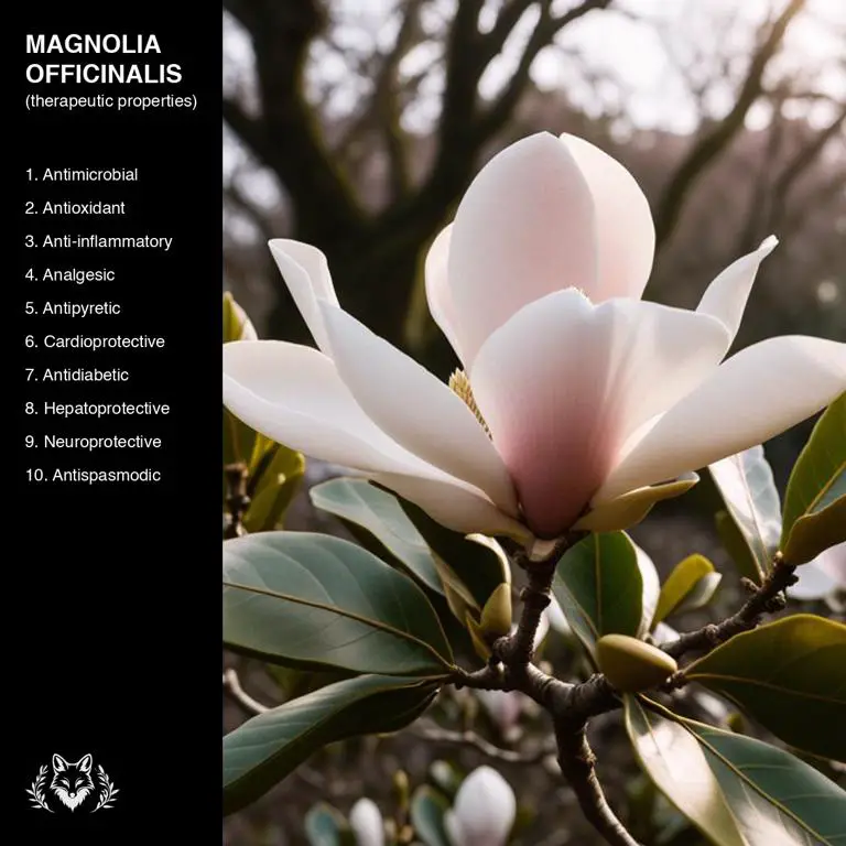 properties of Magnolia officinalis