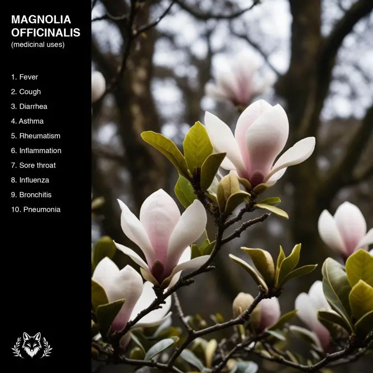 uses of Magnolia officinalis